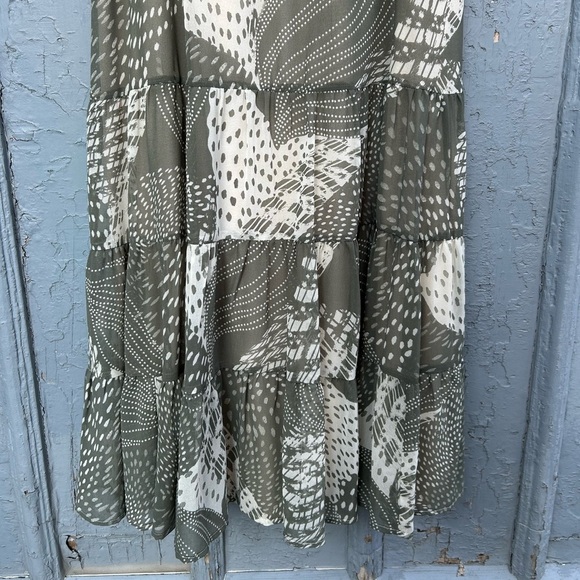 Bb Dakota Ruffled-Sleeve Tiered Midi Dress, BNWT, size Large - Picture 7 of 10